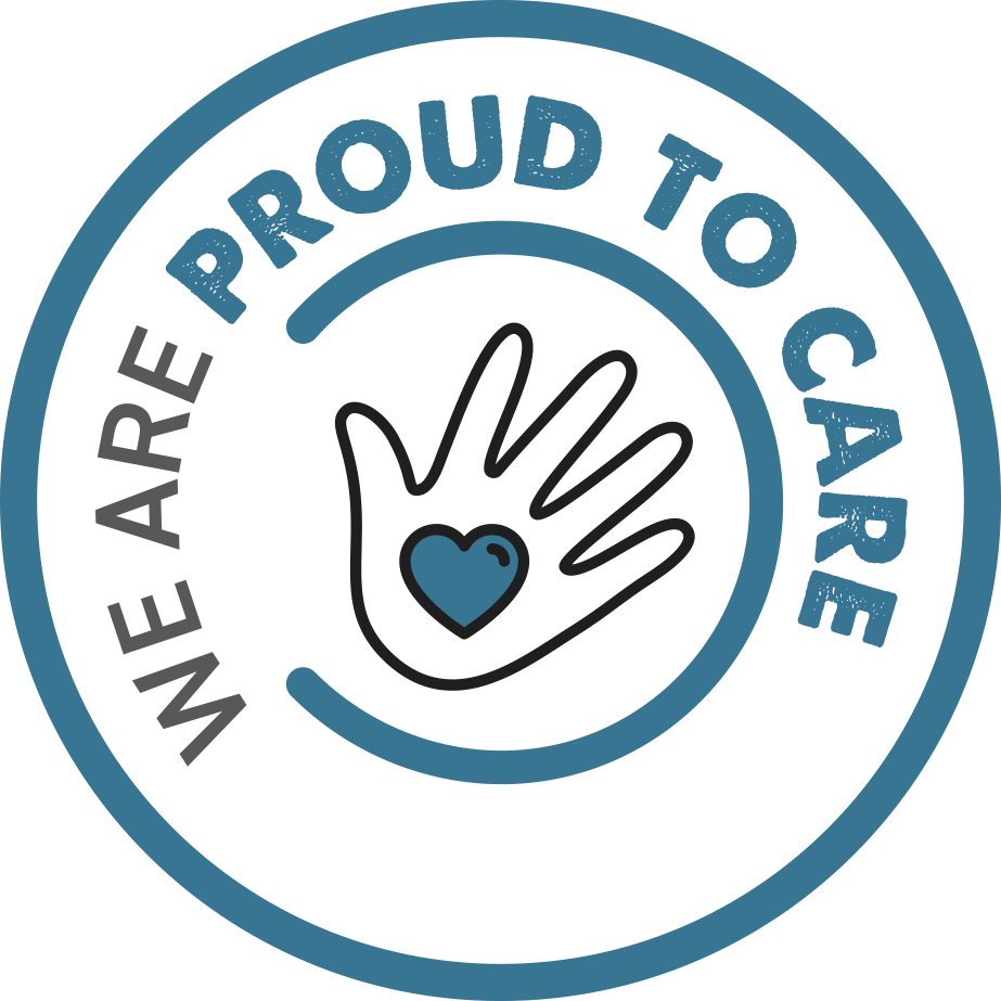 Proud to care Logo